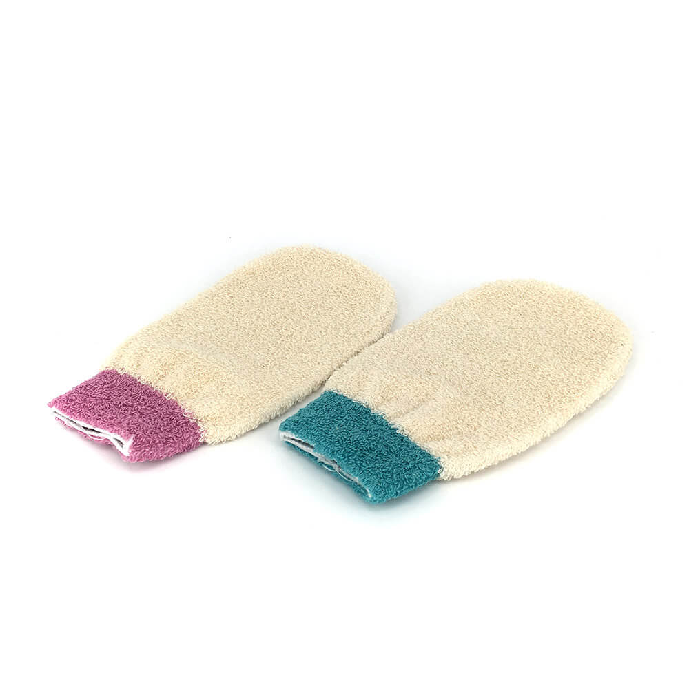 exfoliating bamboo bath mitt dc-bm087