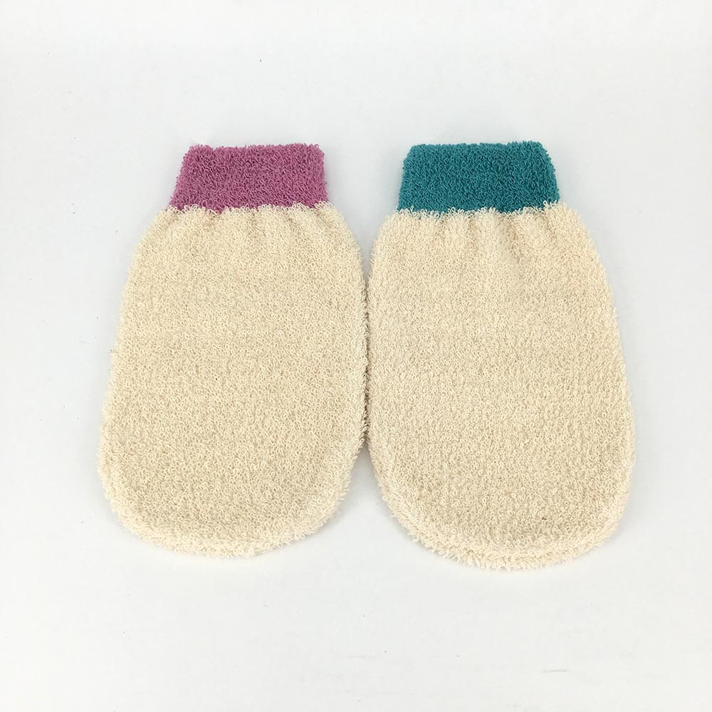 exfoliating bamboo bath mitt dc-bm087