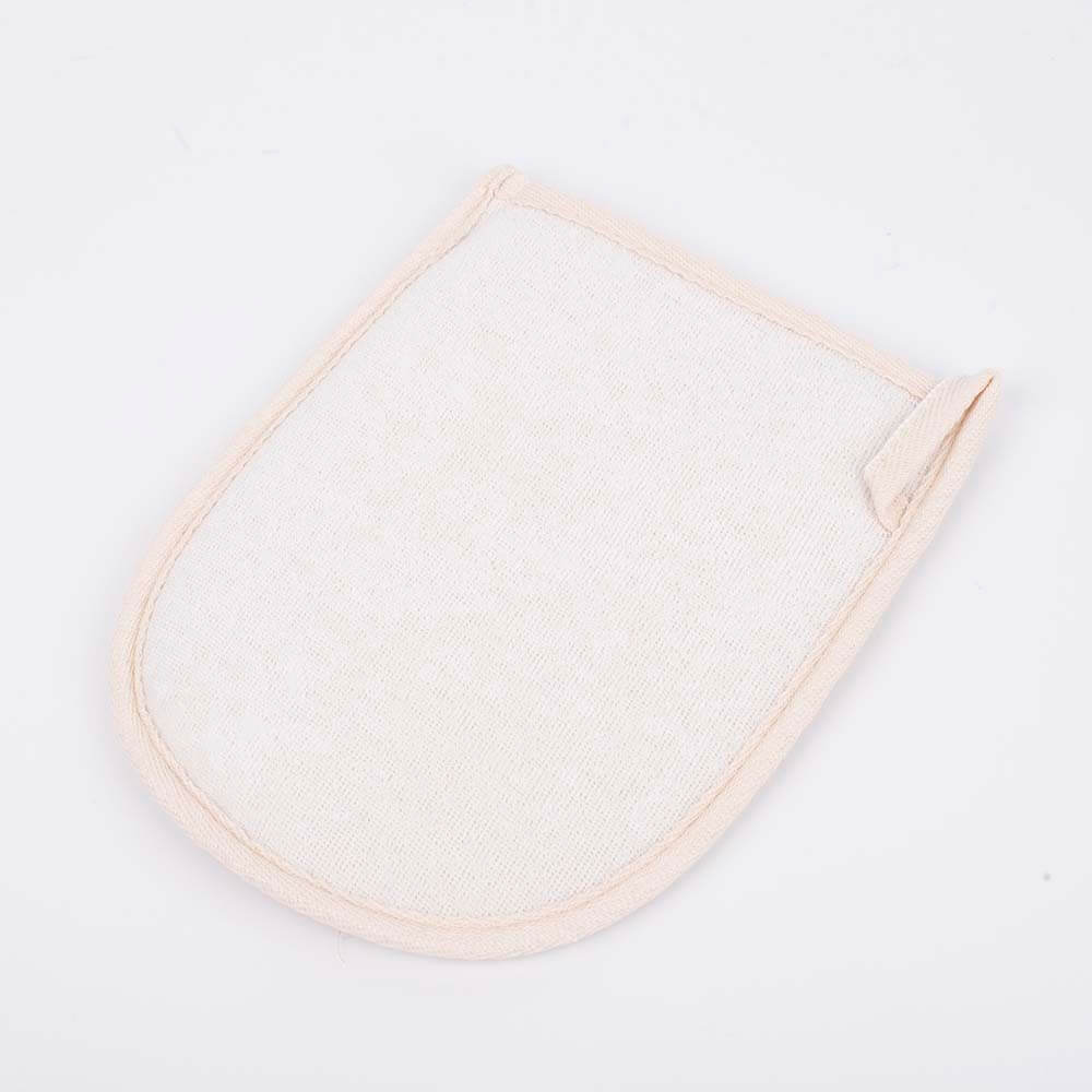 exfoliating natural hemp bath mitt scrubber dc-bm054