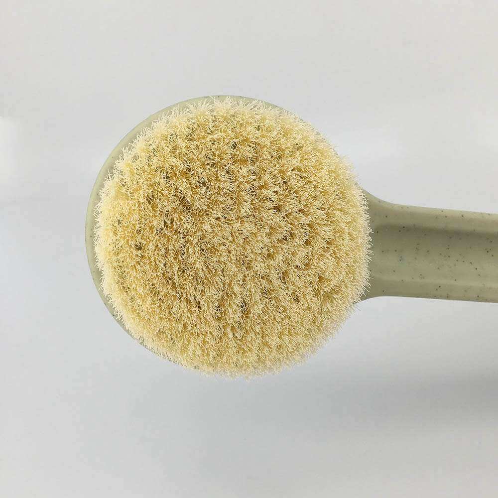 bristle head of soft shower bath brush