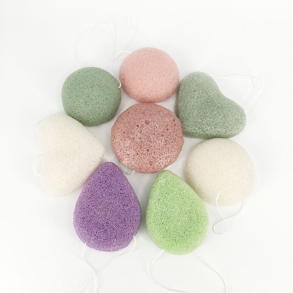 natural facial konjac sponge