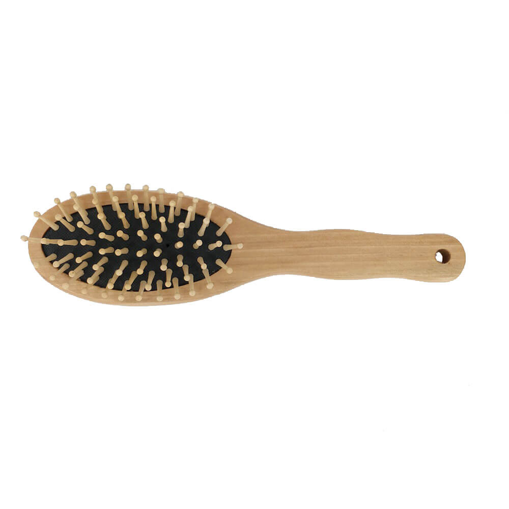 natural wooden massage hair brush DC-HB003