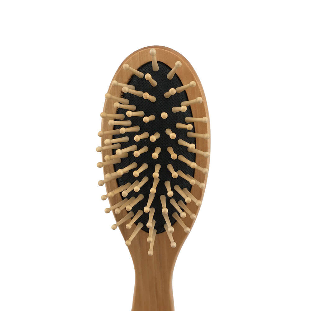 natural wooden massage hair brush DC-HB003