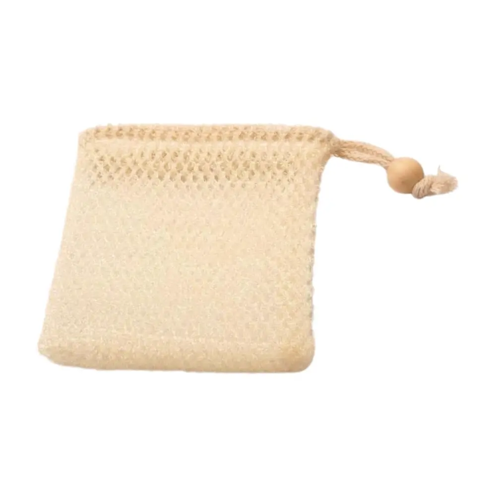Nylon mesh soap saver bag DC-BM109 with durable nylon fabric and drawstring closure