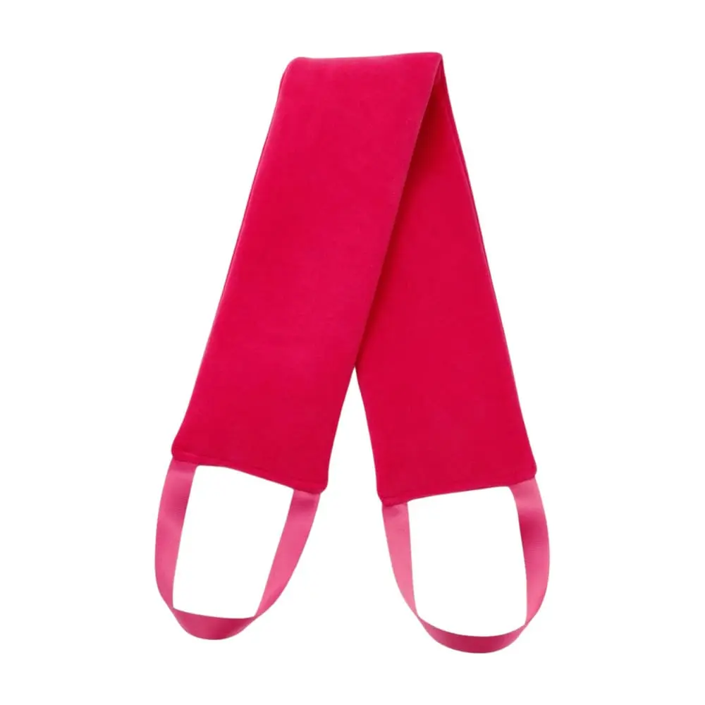 Rosy self tanning back applicator DC-BS027 made from soft velvet for smooth, streak-free tanning at home or spa.