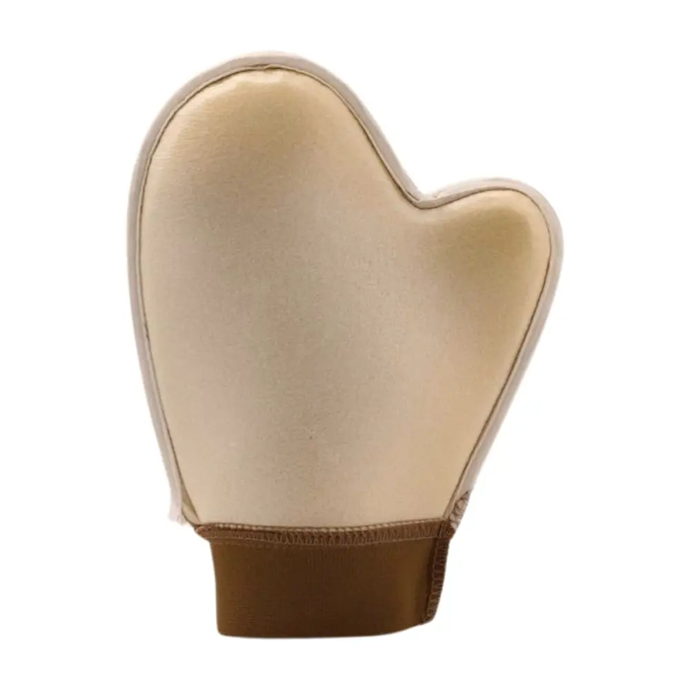 Inner view of Self Tanning Mitt DC-BM112 with waterproof leak-proof lining to protect hands from tanning stains