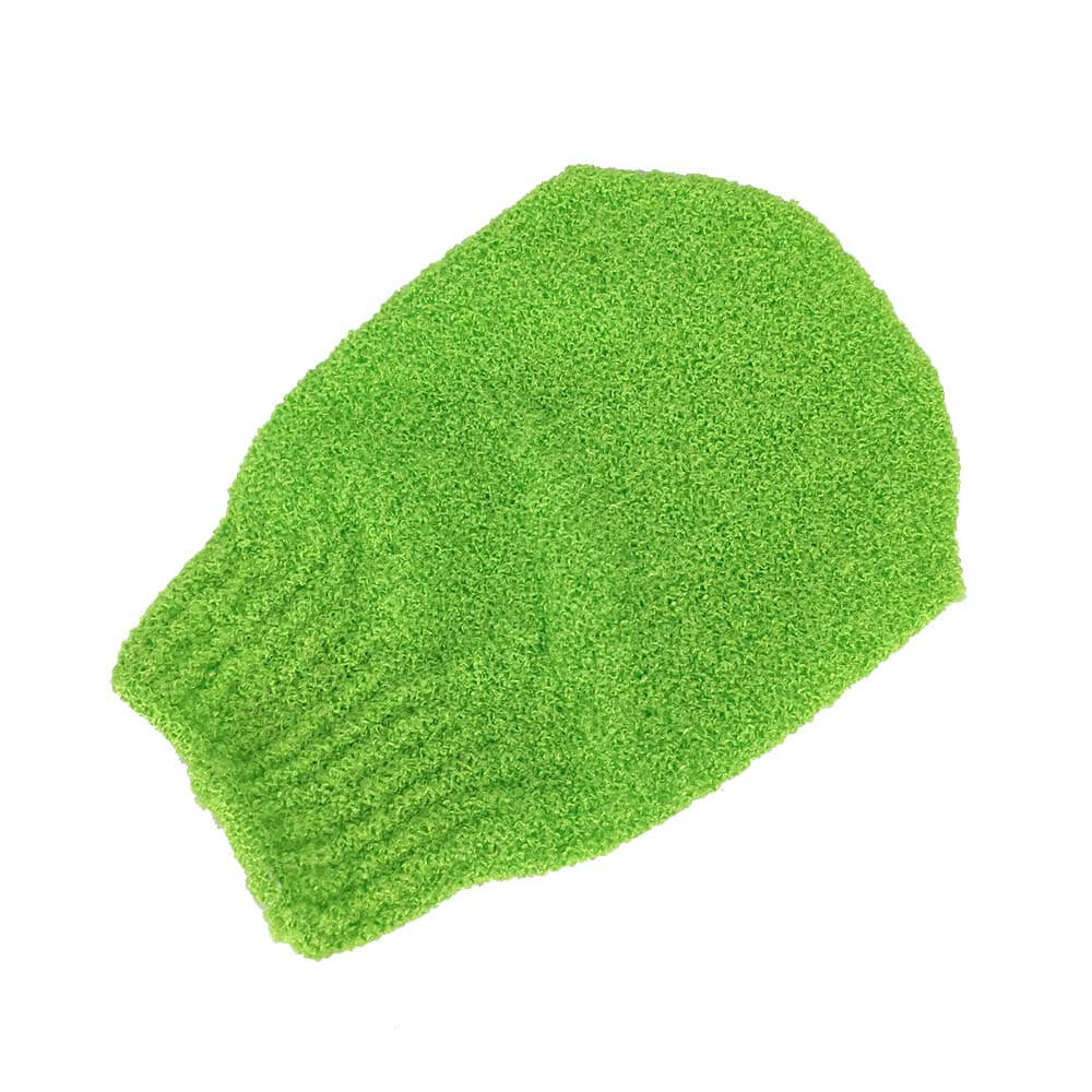 green spa bath glove