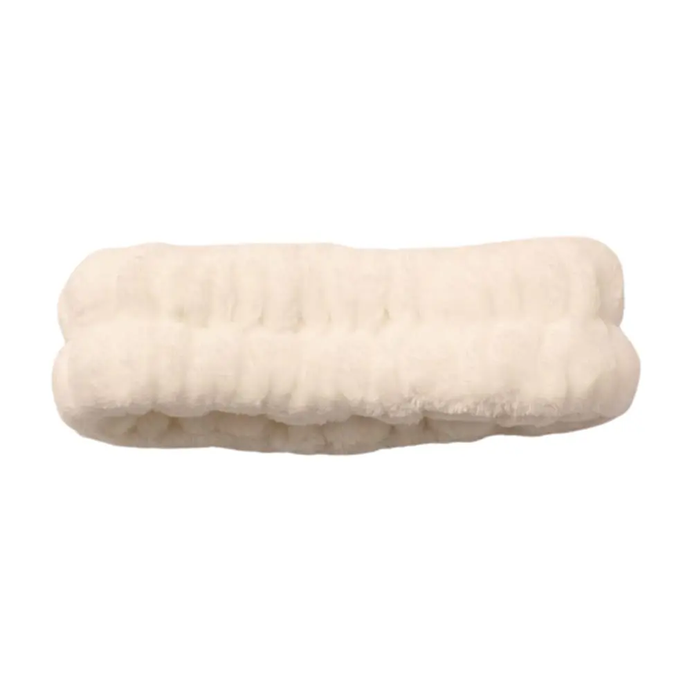 Spa Make Up Headband DC-HDB005 laid flat – polyester makeup headband showing full size