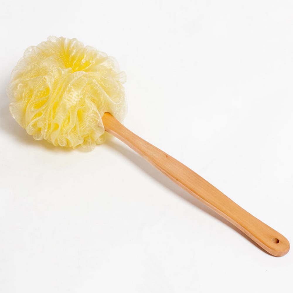 Wooden Shower Mesh Body Brush DC-BB001M